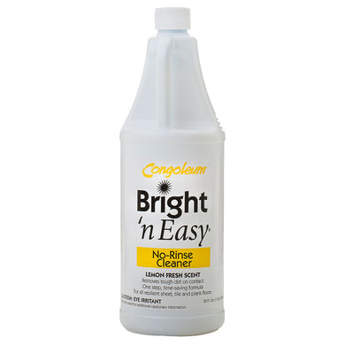 Congoleum Bright 'N Easy No Rinse Cleaner - 32 Fl Oz (Concentrate)