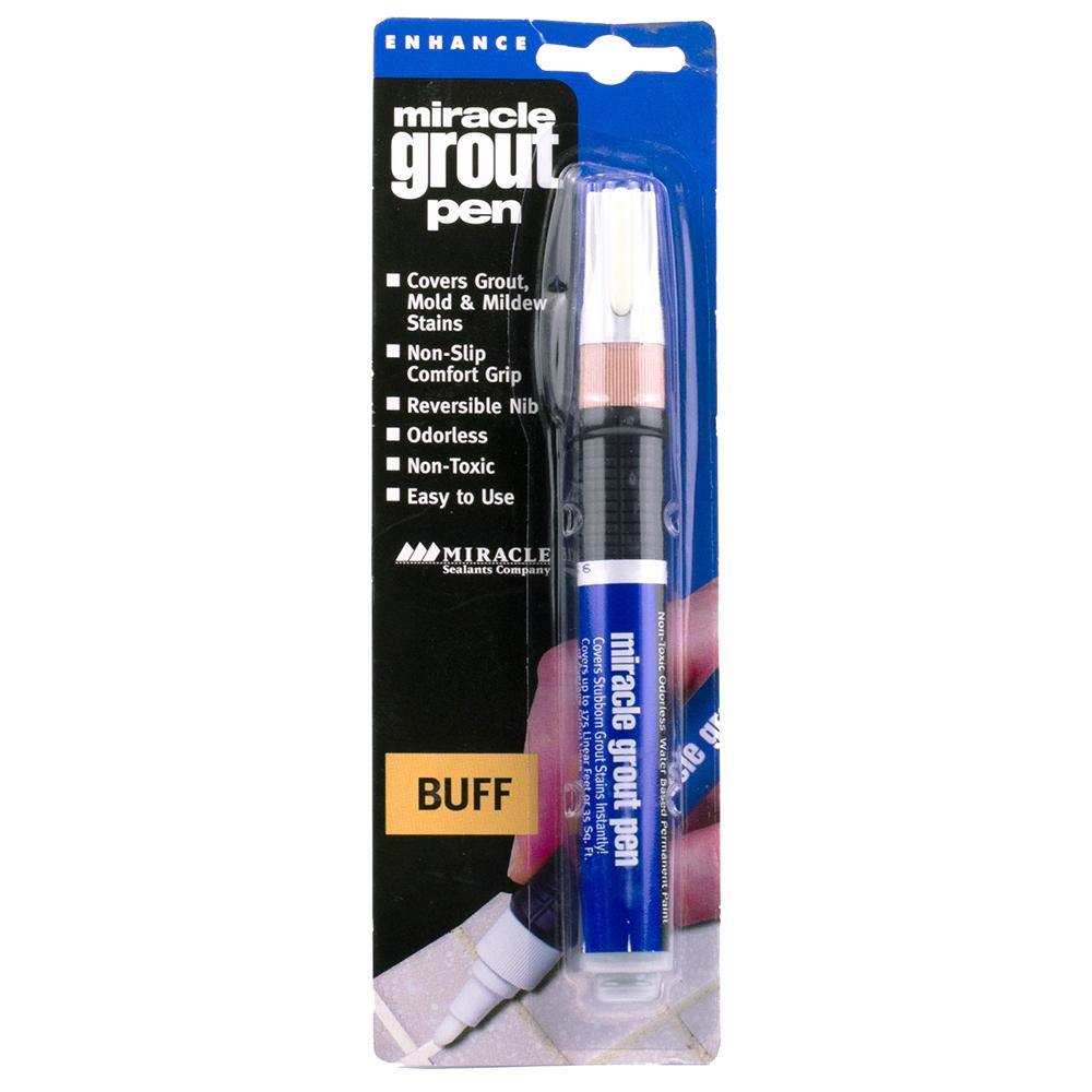 Miracle Sealants GRT PEN BUF Grout Pen Color  Gloss Enhancers, Buff –  Carpets  More Direct