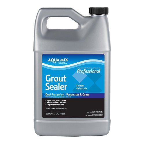 Aqua Mix Grout Sealer Dual Protection - Penetrates and Coats 1 Gallon