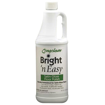 Congoleum Bright 'N Easy Satin-Gloss Floor Polish 32oz