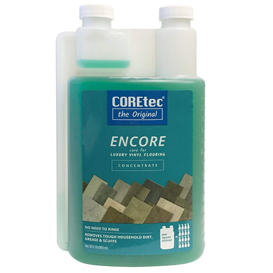 COREtec ENCORE Floor Cleaner for Luxury Vinyl Flooring - 32 oz (Concentrate)