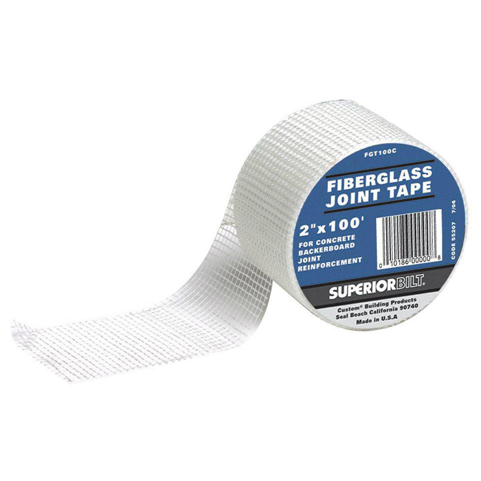 SuperiorBilt Adhesive Fiberglass Backerboard Joint Alkali Resistant Mesh Construction Tape 2