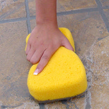 SuperiorBilt XL Two-Sided Grout Scrub Sponge 6.5" x 4.5" x 2" Half Abrasive, Half Absorbent 48-GS10