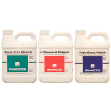 Mannington 32 Fl Oz Bundle Kit (Rinse-Free Cleaner + Stripper + High Gloss Polisher) for Vinyl Floor