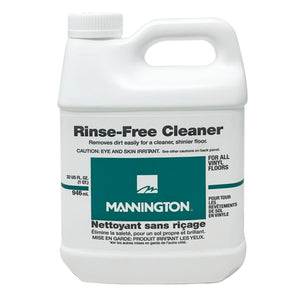 Mannington Rinse-Free Cleaner 32oz for Vinyl Floors