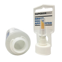 SuperiorBilt 85-061 Grout Sealer Plastic Bottle Brush Applicator Only Empty Bottle Refillable