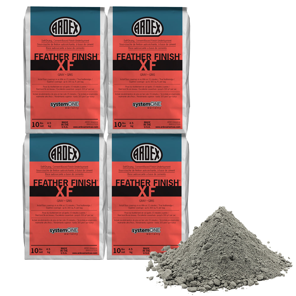 Ardex Feather Finish XF (Gray) Cement - Pack of 4 Bags – Carpets & More ...
