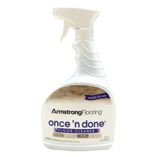 Armstrong Flooring S-334 Once'n Done Resilient and Ceramic Floor Cleaner Spray 32 Fl oz