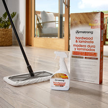 Armstrong Hardwood and Laminate Cleaning System With Spray Cleaner, Mop and Cloth Mop Cover Kit