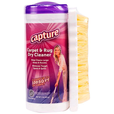 Capture Carpet & Rug Dry Cleaner w/ Brush (1 lb.)