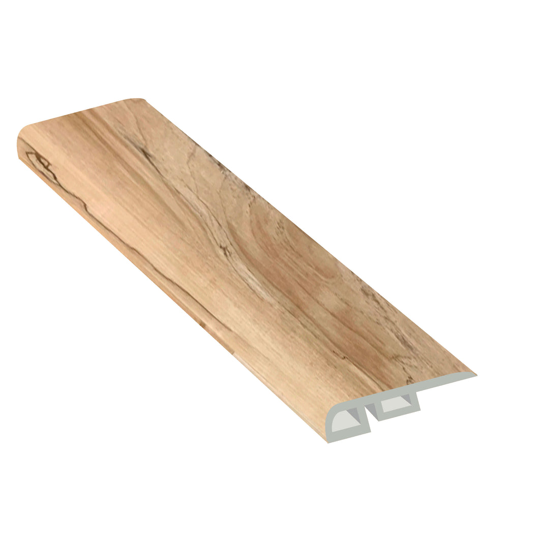 Resolve Floor ENC-TC472 SPC Rigid Core 8 Ft Long End-Cap (2400 x 35 x 10mm) Enchanting Maple