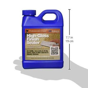 Miracle Sealants HGFS6QT High Gloss Finish Sealer Color & Gloss Enhancers  Quart 32 Fl Oz