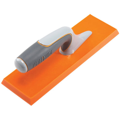 SuperiorBilt Solid Polyproxylene Ergonomic Offset Handle Grout Float Soft and Sharp Edge