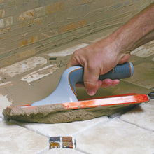 SuperiorBilt Solid Polyproxylene Ergonomic Offset Handle Grout Float Soft and Sharp Edge