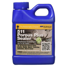 Miracle Sealants 511 Porous Plus Penetrating Sealers Pint 16 oz with Mira Brush Applicator and Tray