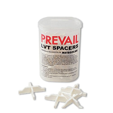 Prevail Metroflor LVT Reusable Tile Spacers 3mm Grount Line 20 Pieces