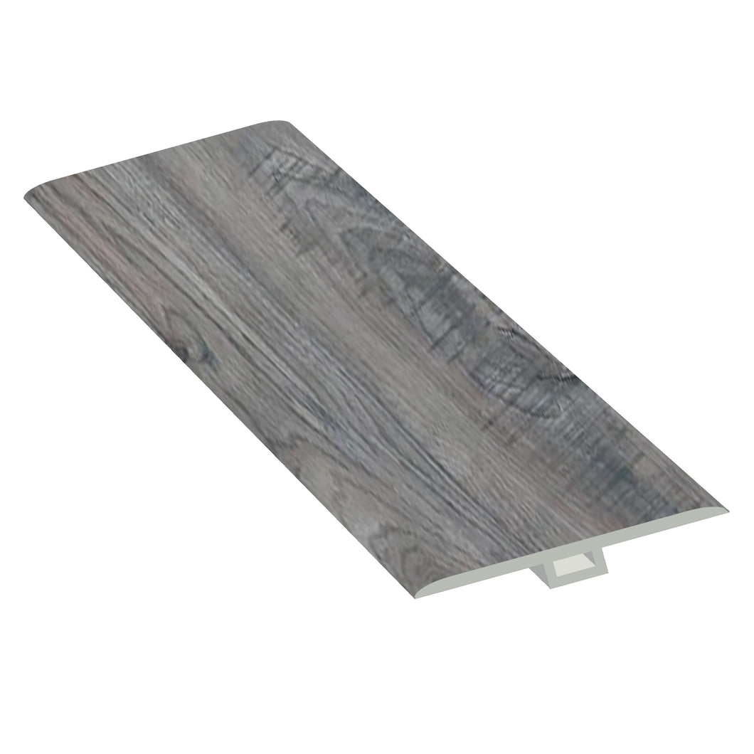 Resolve Floor TM-TC122 SPC Rigid Core 8 Ft Long T-Molding (2400 x 45 x 9mm) Woodside