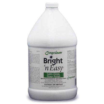 Congoleum Bright 'N Easy Satin-gloss Floor Polish (Matte), Gallon