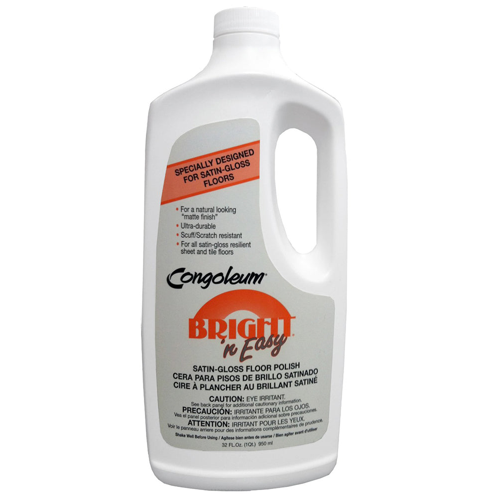 Congoleum Satin Gloss Floor Polish - 32 oz. Bottle