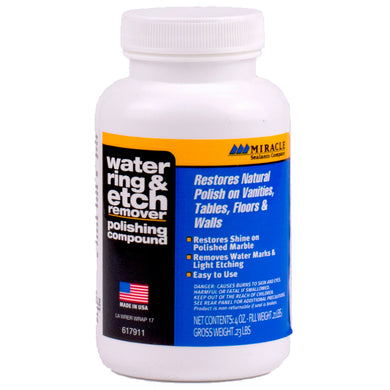 Miracle Sealants Water Ring and Etch Remover Abrasive Compound 4oz