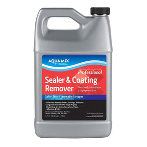 Aqua Mix Sealer and Coating Remover Safer, Non-Flammable Stripper Professional 1 Gallon