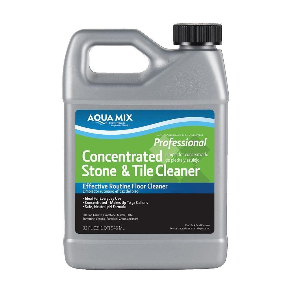 Aqua Mix Concentrated Stone and Tile Cleaner Effective Routine Floor Cleaner 32oz