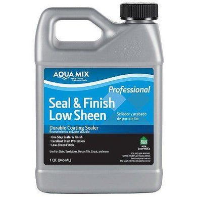 Aqua Mix Seal & Finish Low Sheen Durable Coating Sealer 32 oz