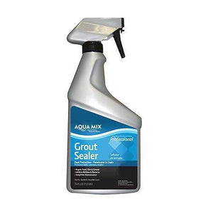 Aqua Mix Grout Sealer Dual Protection - Penetrates and Coats 24 oz Spray