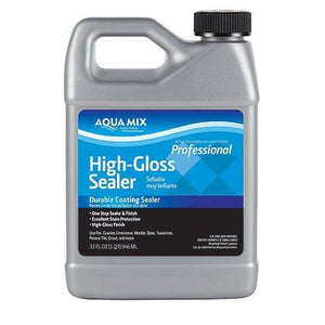 Aqua Mix High Gloss Durable Coating Sealer Quart 32 oz