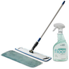 Shaw Floors Vibrant Micro Fiber Mop Hardwood and Laminate Cleaning Kit w/ Cleaner + Pads 1 Wet/1 Dry
