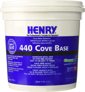 Henry, W.W. Co. H 440 12109 Cove Base Adhesive 1 Gallon