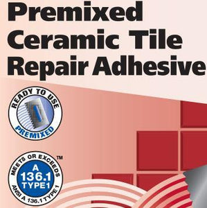 Henry, W.W. Co. 12213 Premixed Ceramic Tile Repair Adhesive 6 oz - Carpets & More Direct