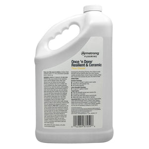 Armstrong Once and Done Resilient & Ceramic Floor Cleaner Concentrate 1 Gallon - Carpets & More Direct
