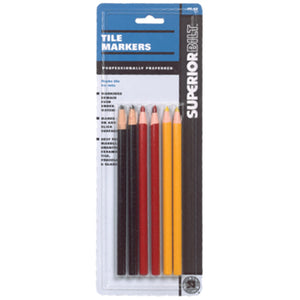 SuperiorBilt Pencil Markers for Tile Glass or Stone