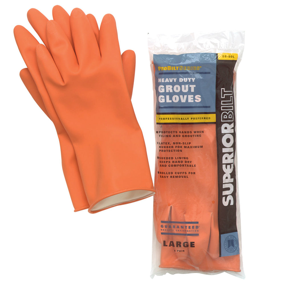 Superiorbilt ProBilt Grout Gloves (Large)