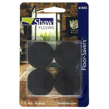 Shaw 1-1/2" Brown Peel Back Floor Saver Pads 8 Units