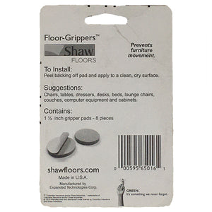 Shaw 1-1/2" Black Floor Gripper Peel and Stick 8 Units
