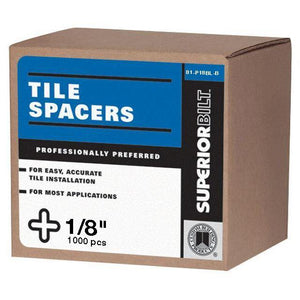 SuperiorBilt ProBilt Series Plus/Cross '+' Shape Tile Spacer - Carpets & More Direct