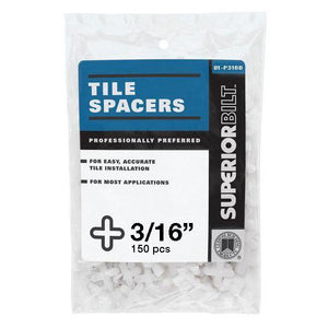 SuperiorBilt ProBilt Series Plus/Cross '+' Shape Tile Spacer - Carpets & More Direct