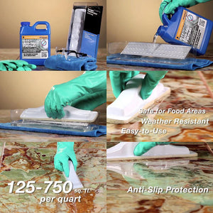 Miracle Sealants 511 Anti Slip Penetrating Sealer For Porcelain & Ceramic Tile Quart 32 oz - Carpets & More Direct