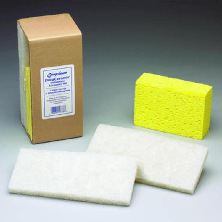 Congoleum DD010 Installation Accessory Kit Sponge + Scrubbing Nylon Pads For Vinyl Tile Installation - Carpets & More Direct