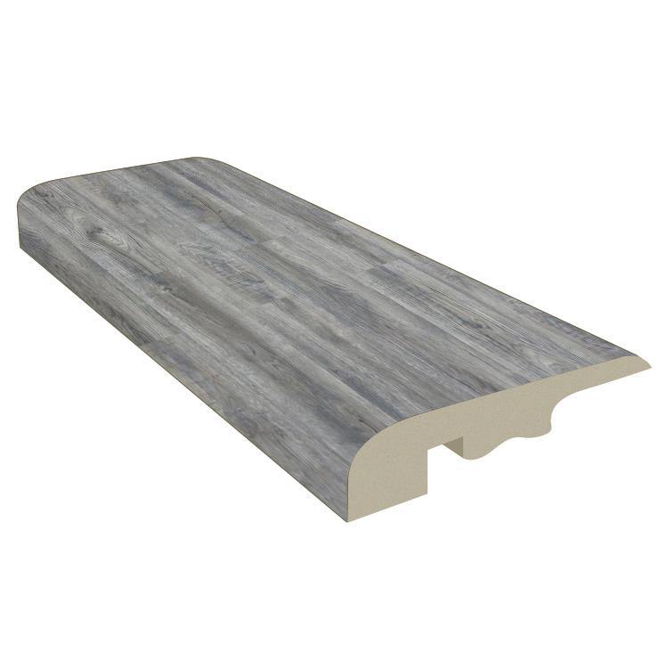 Resolve Floor ENC-TC122 SPC Rigid Core 8 Ft Long End-Cap (2400 x 35 x 10mm) Woodside - Carpets & More Direct