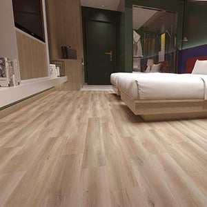 Resolve Floor ENC-TC169 SPC Rigid Core 8 Ft Long End-Cap (2400 x 35 x 10mm) Winter Wheat - Carpets & More Direct