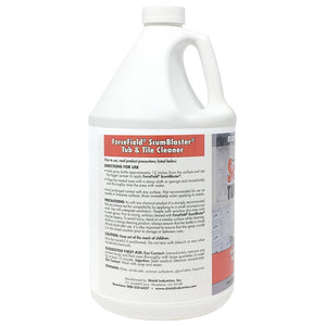 ForceField ScumBlaster Tub and Tile Cleaner Ready To Use 1 Gallon - Carpets & More Direct