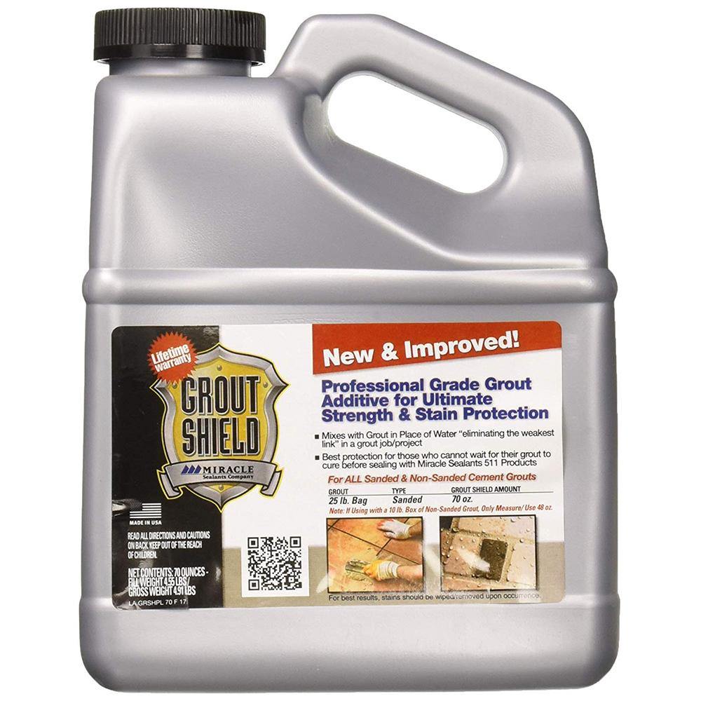 Miracle Sealants Grout Shield New and Improved Additive 70oz