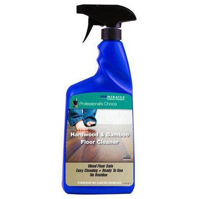 Miracle Sealants HBFC32OZ6 Hardwood and Bamboo Floor Cleaner Ready to Use Spray Quart 32oz - Carpets & More Direct