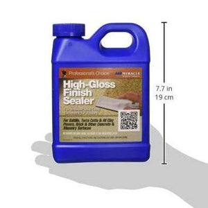 Miracle Sealants HGFS6QT High Gloss Finish Sealer Color & Gloss Enhancers  Quart 32 Fl Oz - Carpets & More Direct