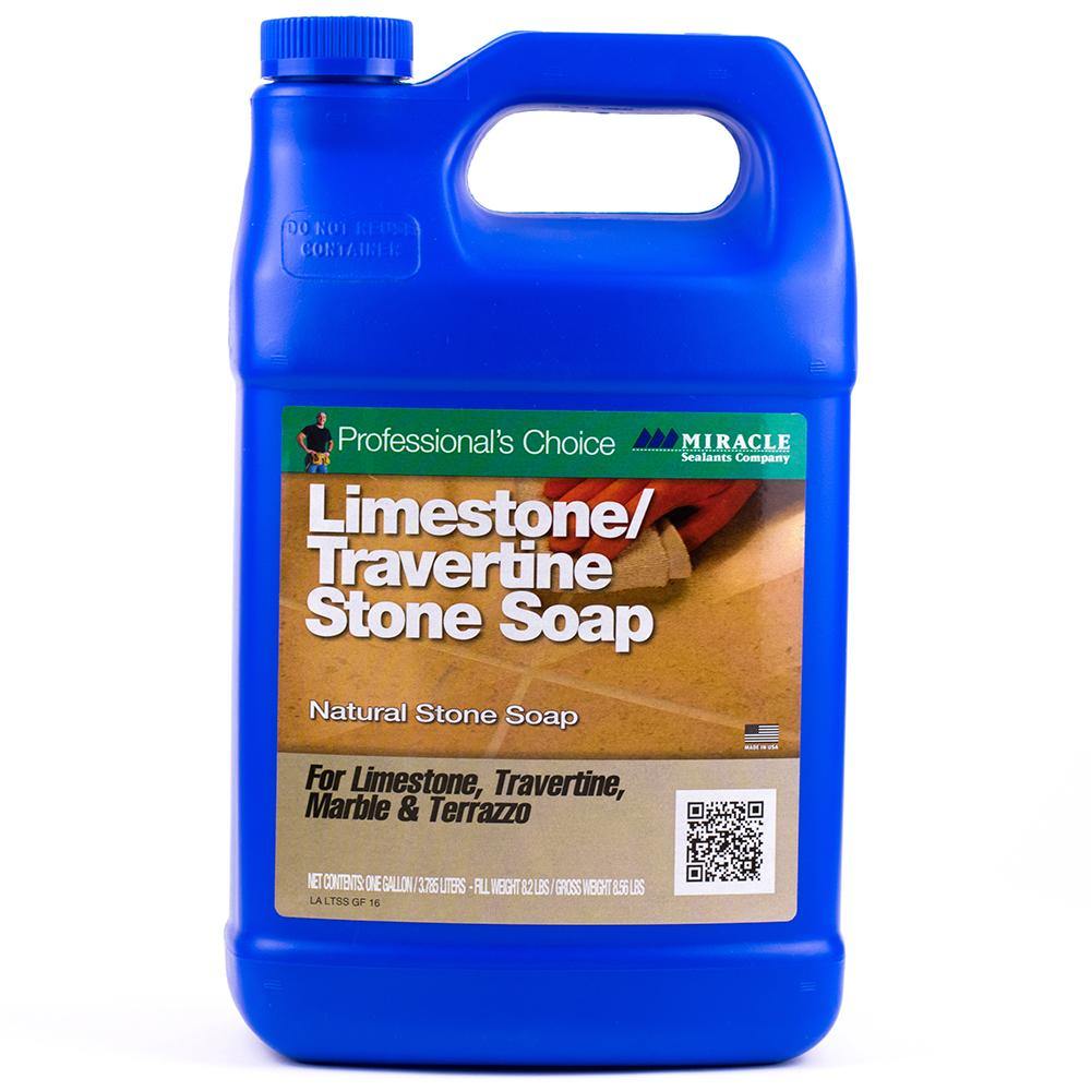 Miracle Sealants Limestone and Travertine Stone Soap 1 Gallon