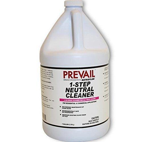 Prevail 1-Step Neutral Cleaner Concentrated For All Vinyl Floors 1 Gallon