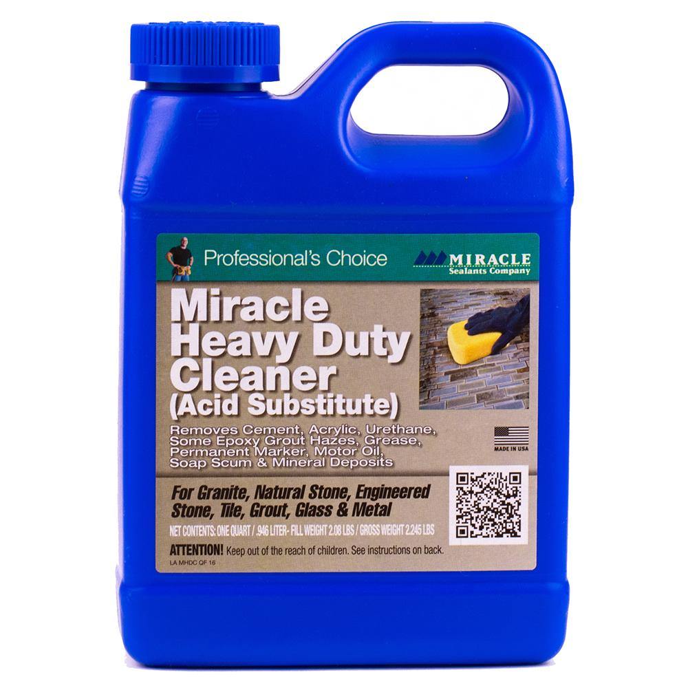 Miracle Sealants Miracle Heavy Duty Cleaner (Acid Substitute) Quart 32 oz